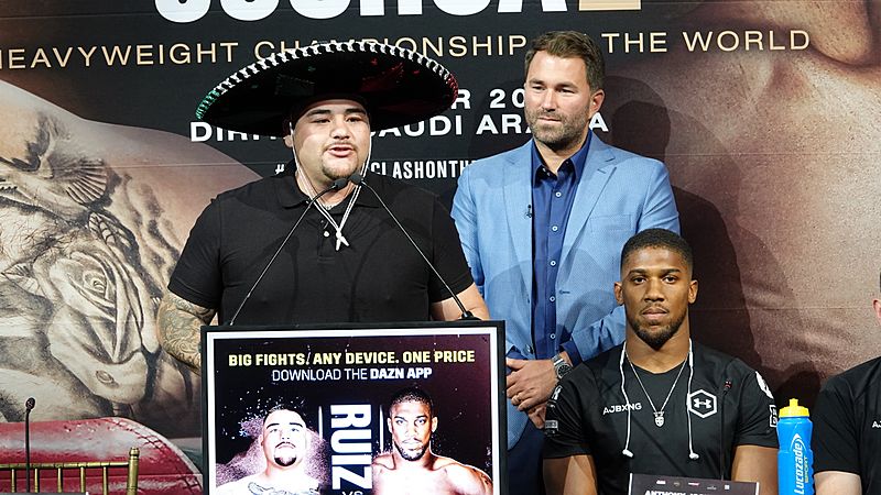 Andy Ruiz Jr press conference