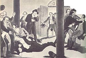 Archivo:Assassination of Spencer Perceval