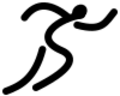 Athletics - Paralympic pictogram