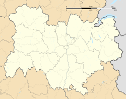 Clermont-Ferrand ubicada en Auvernia-Ródano-Alpes