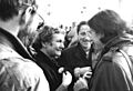 Bundesarchiv Bild 183-1989-1104-045, Berlin, Demonstration, Bärbel Bohley, Christa Wolf