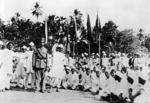 Archivo:Demonstration against British Rule in India - c1930's