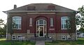 Downs, Kansas Carnegie library from E 1
