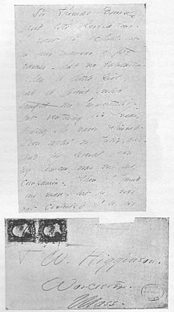 Archivo:Emily Dickinson´s letter about her love