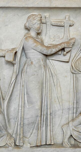Erato sarcophagus Louvre Ma475