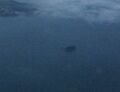 Flight from Cook Islands to New Zealand. Over Auckland (482307) (Tarahiki Island)