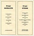 Grupo de Rock "Stress" Programa Concierto (Gustavo Cerati, Hector "Zeta" Bosio y Charlie Amato)