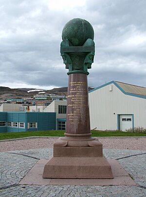 Archivo:Hammerfest Meridianstein