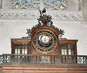 Archivo:Horloge Cathedrale Notre Dame, à St Omer détail
