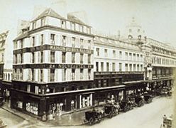 Le Bon Marché department store in Paris 1867