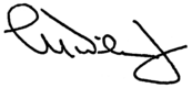 Lowell P. Weicker signature.png