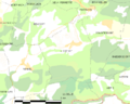 Map commune FR insee code 68186