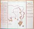 Map of Dutch Fortress on Penghu, c. 1623