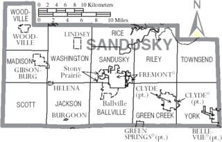 Map of Sandusky County Ohio With Municipal and Township Labels.PNG