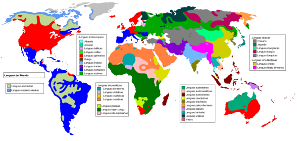 Archivo:Mapa Lenguas del Mundo