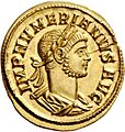 Numerian aureus (obverse)