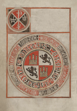Archivo:Ordenamiento de Alcalá (1348) manuscrito, sellos