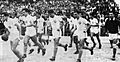 Plantel de Universitario de Deportes de los años 50s