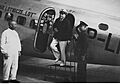 Przelot Wacława Makowskiego na Lockheed L-14 Super Electra Los Angeles-Rzym NAC 1-G-4191-3