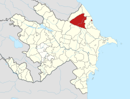 Quba District in Azerbaijan 2021.svg