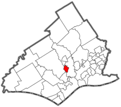 Rose valley, Delaware County, Pennsylvania.png
