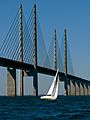 Under the bridge - Oresund Bridge