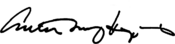 Unterschrift Anthony Hopkins (Autogramm) walisischer Schauspieler.png