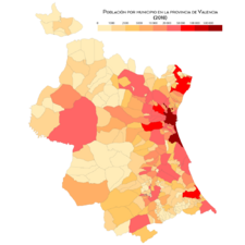 Valencia población-2018