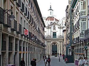 Archivo:Valladolid calle Plateria desde la mitad ni