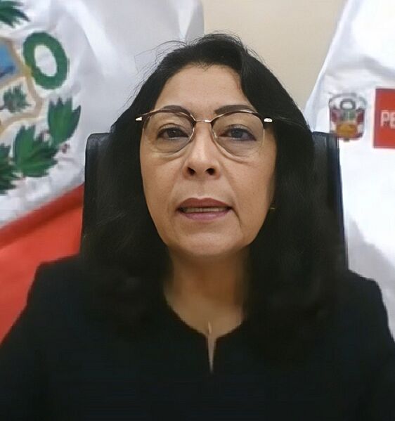 Violeta Bermúdez como primera ministra