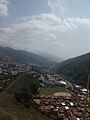 Vista hacia la Urb. La vega y el Estadio de beisbol Julio Santana de León