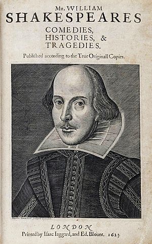 Archivo:William Shakespeare - First Folio 1623