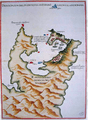 1626 Map of Keelung and Tamsui Harbor, Formosa-Taiwan by Spanish 西班牙人所繪福爾摩沙基隆港與淡水港