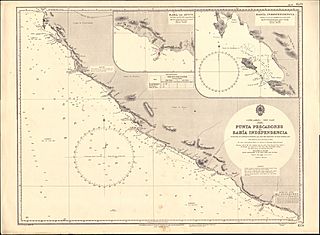 Admiralty Chart No 1279 Punta Pescadores to Bahia Independencia, Published 1840.jpg