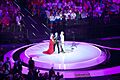 Anke Engelke, Stefan Raab and Judith Rakers, ESC 2011