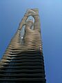 Aqua western facade