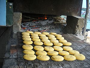 Archivo:Arepas de maiz en Aragua de Maturin