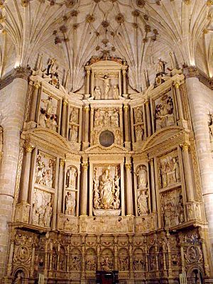 Archivo:Barbastro - Catedral, Retablo Mayor 1