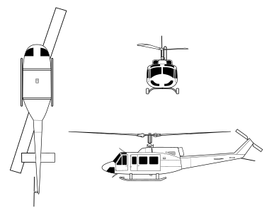Bell 214 orthographical image.svg
