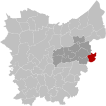 Buggenhout East-Flanders Belgium Map.svg