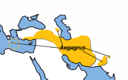 Distribución de C. aegagrus