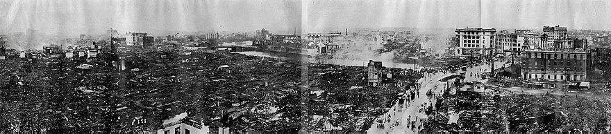 Archivo:Desolation of Nihonbashi and Kanda after Kanto Earthquake