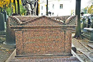Archivo:Euler Grave at Alexander Nevsky Monastry