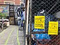 Flyers encouraging filling out the census hang at Sure We Can - Brooklyn, NY - 2020