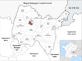 Locator map of Kanton Bourg-en-Bresse-2