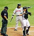 Manny asking Umpire2