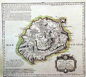 Archivo:Mapa Gran Canaria Siglo xviii