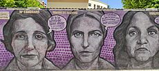Archivo:Mural feminista Gandia (1)
