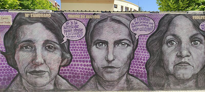 Mural feminista Gandia (1)