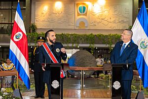 Archivo:Nayib Bukele and Rodrigo Chaves Robles